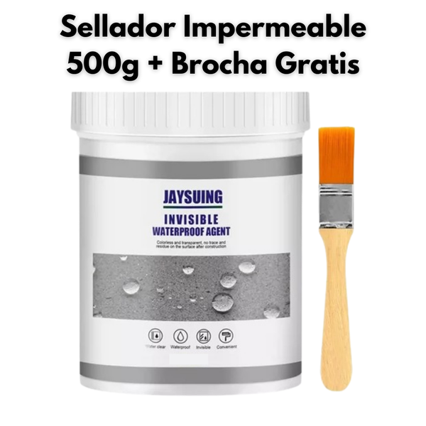 SELLADOR IMPERMEABILIZANTE INVISIBLE ORIGINAL®, PARA DARLE FIN A LA HUMEDAD!!