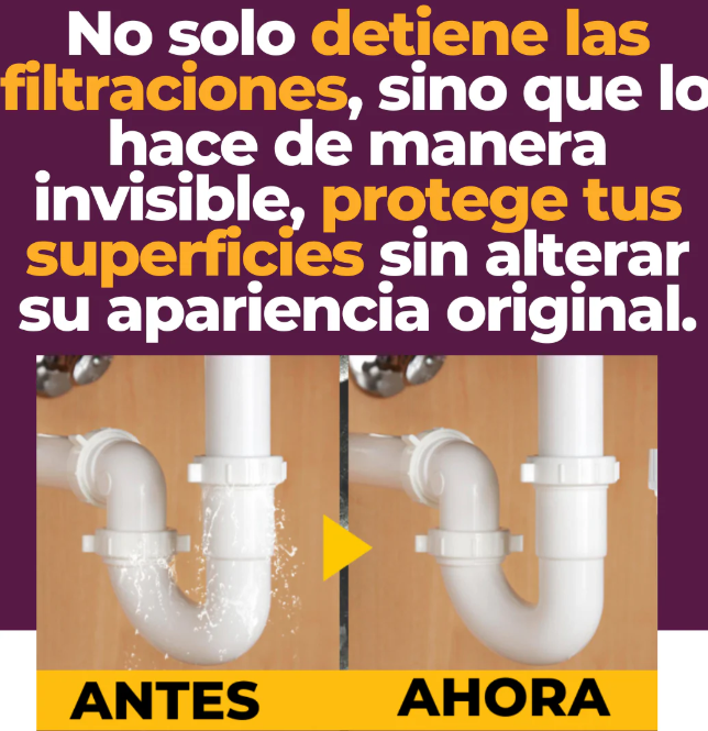 SELLADOR IMPERMEABILIZANTE INVISIBLE ORIGINAL®, PARA DARLE FIN A LA HUMEDAD!!