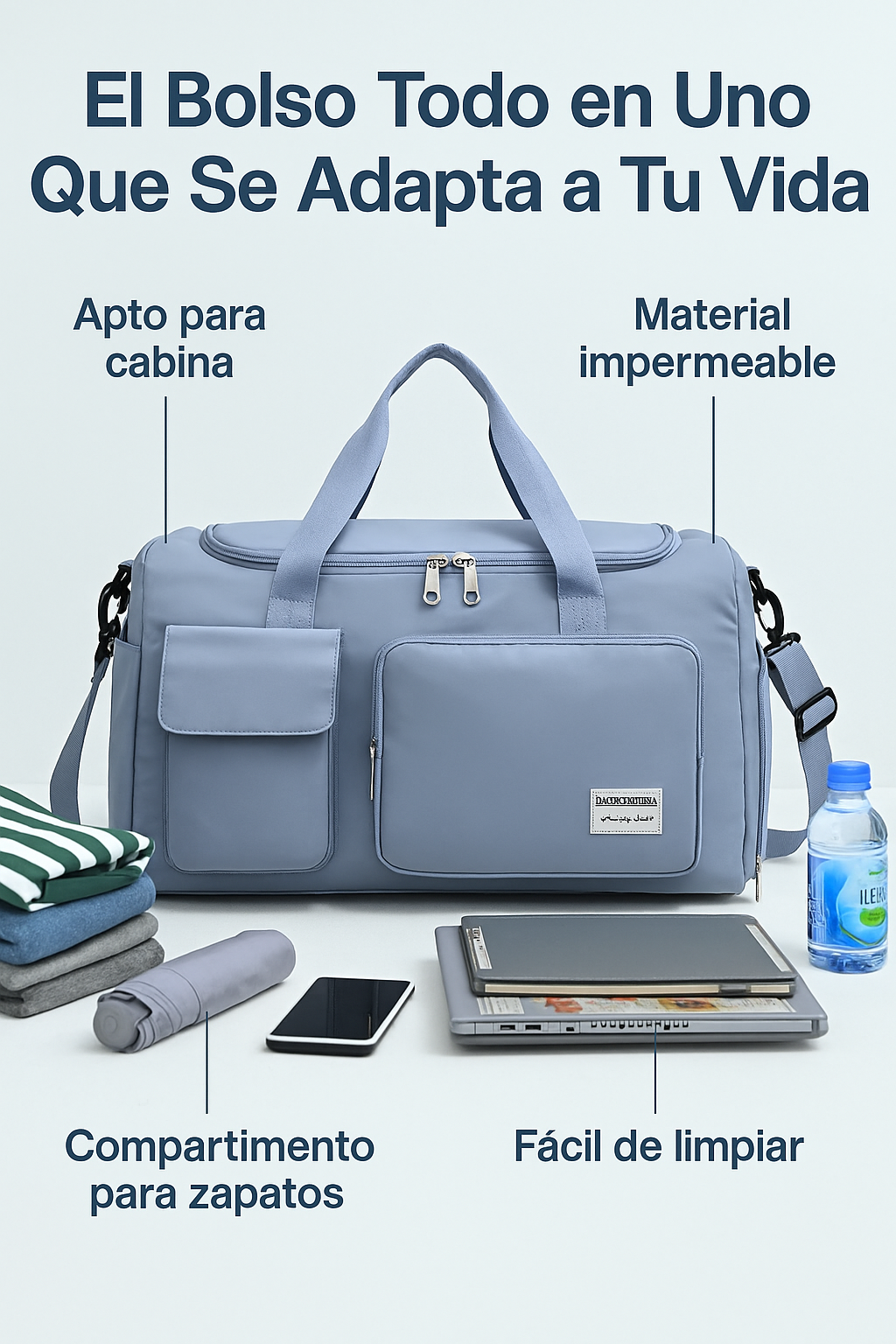 Tu Bolso Ideal para Todo – ¡Impermeable y Compacto! 👉 Pide el tuyo hoy y llévalo a todas partes