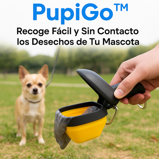 🐾 PupiGo™ - Recoge Fácil y Sin Contacto los Desechos de Tu Mascota