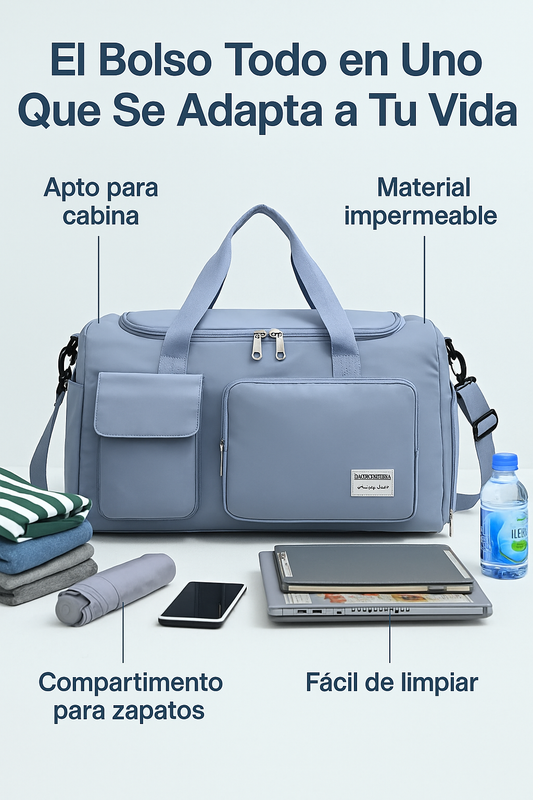 Tu Bolso Ideal para Todo – ¡Impermeable y Compacto! 👉 Pide el tuyo hoy y llévalo a todas partes