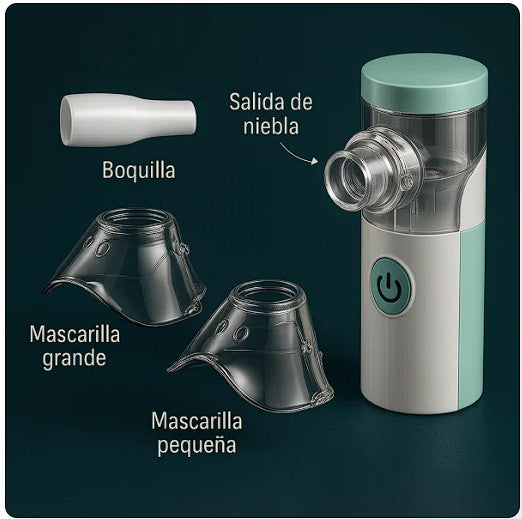 Respira Fácil Donde Estés – Nebulizador Portátil Pro