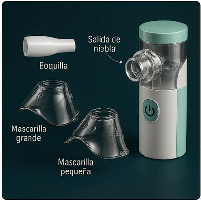 Respira Fácil Donde Estés – Nebulizador Portátil Pro