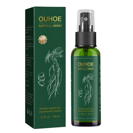 Cabello Fuerte y Abundante con Spray de Ginseng